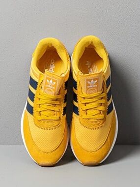 adidas Yellow Gum & Navy Low-Top Casual Sneakers